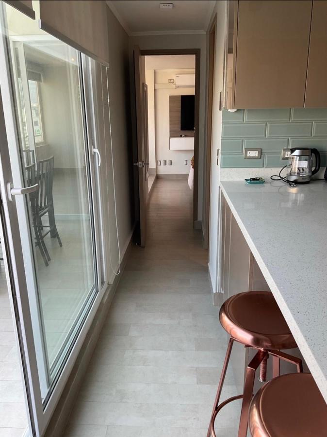 Apartament Condo Amueblado, Encomenderos 200 El Golf, Las Condes Santiago Con Vista Al Costanera Center Buitenkant foto
