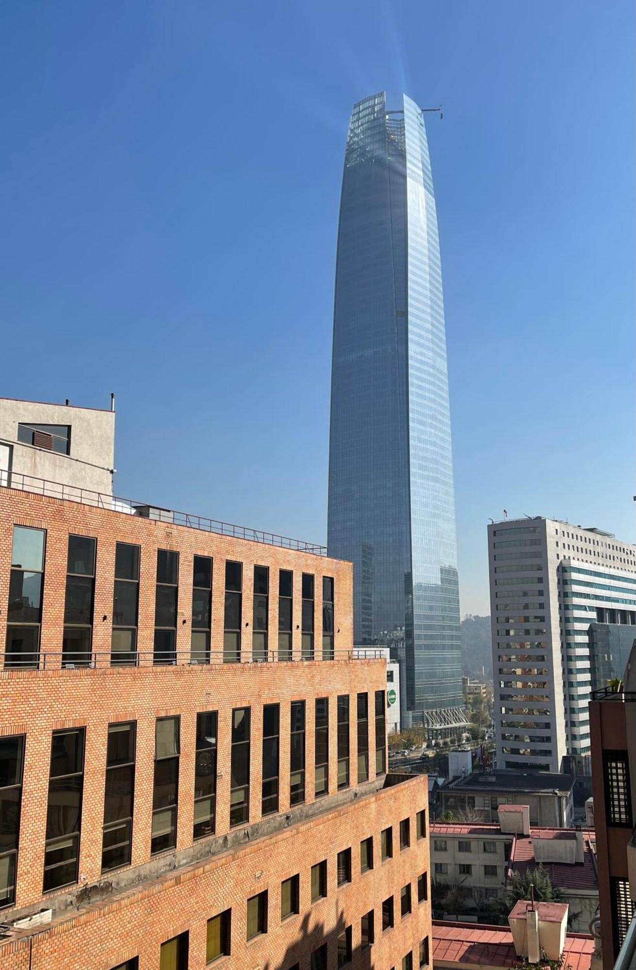 Apartament Condo Amueblado, Encomenderos 200 El Golf, Las Condes Santiago Con Vista Al Costanera Center Buitenkant foto
